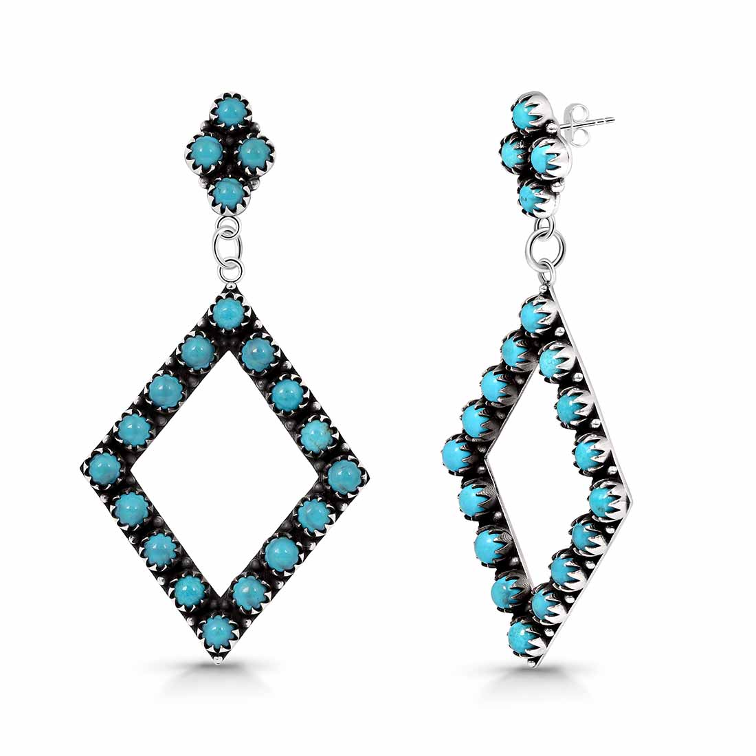 Turquoise Earring-(TRQ-SE-746.)