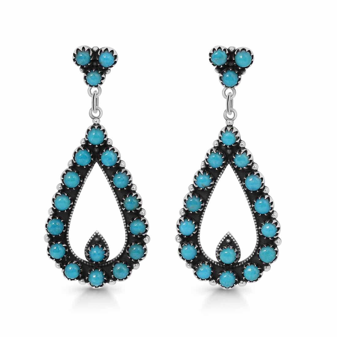 Turquoise Earring-(TRQ-SE-751.)