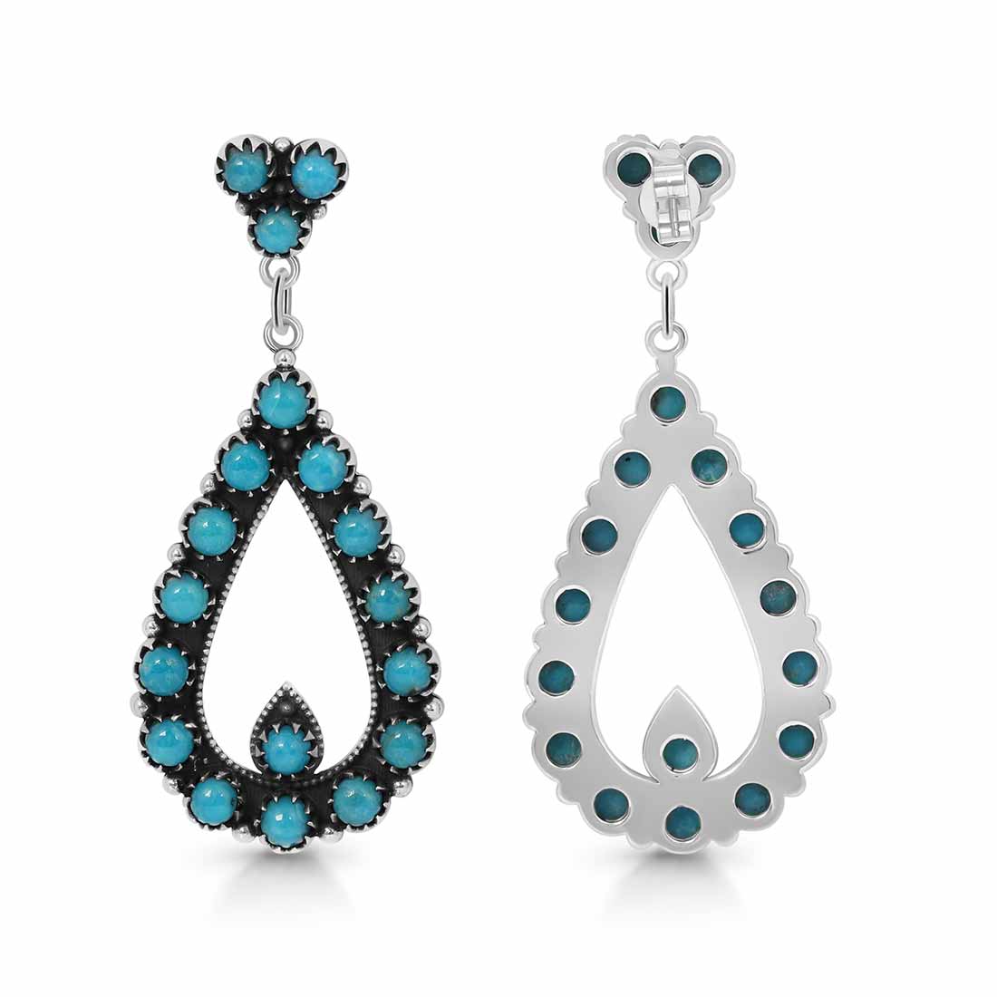 Turquoise Earring-(TRQ-SE-751.)