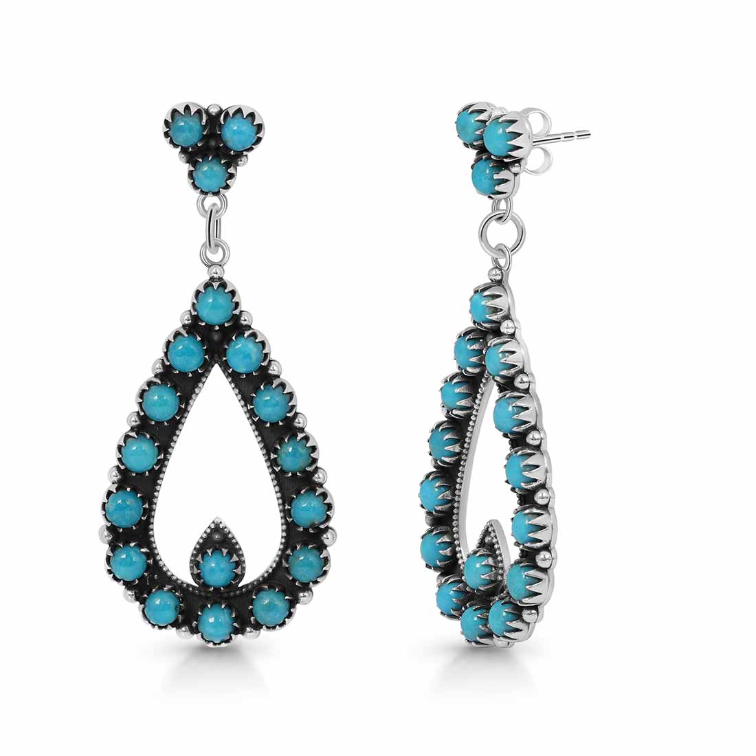 Turquoise Earring-(TRQ-SE-751.)