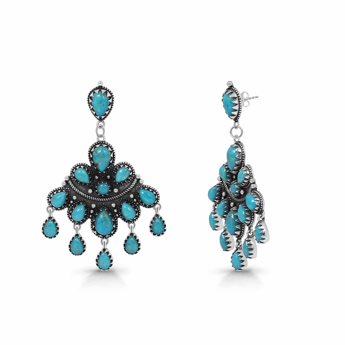 Turquoise Earring-(TRQ-SE-755.)