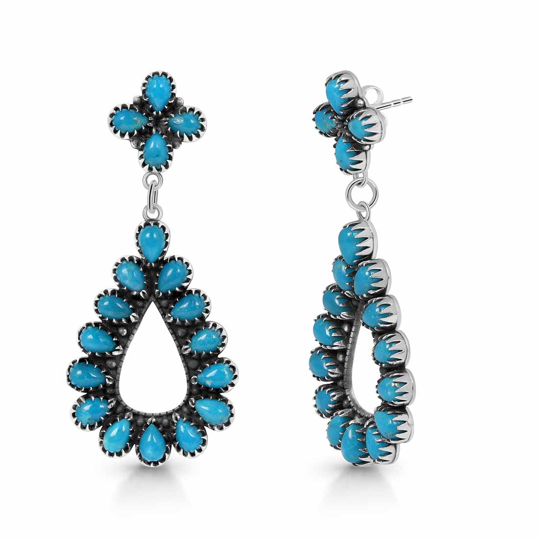 Turquoise Earring-(TRQ-SE-756.)