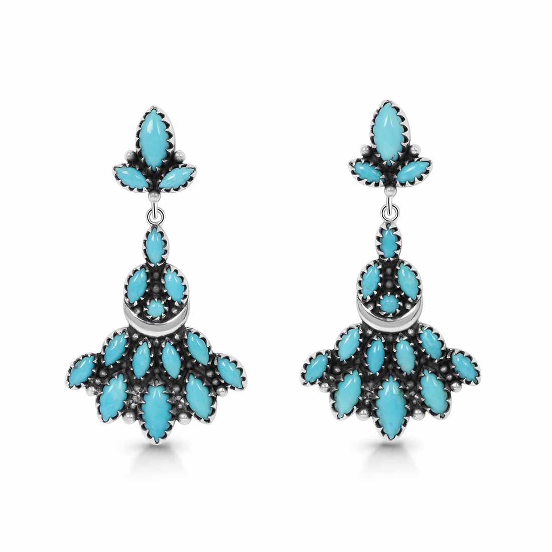 Turquoise Earring-(TRQ-SE-769.)