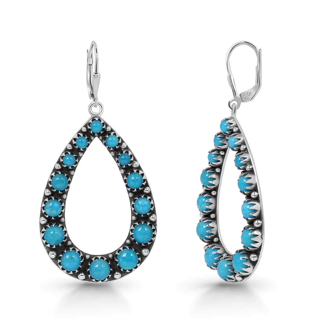 Turquoise Earring-(TRQ-SE-781.)