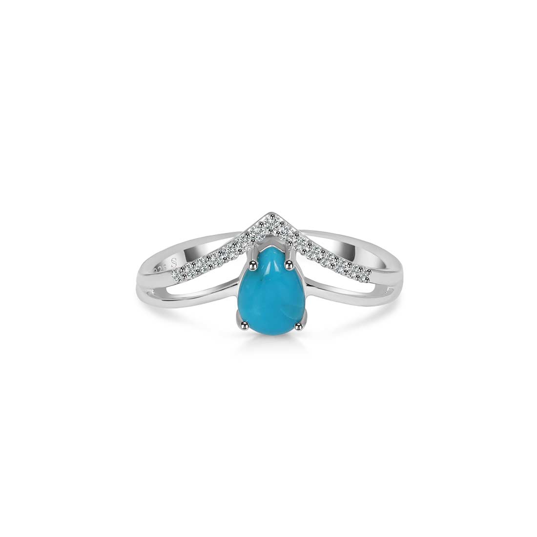 Turquoise Ring-(TRQ-SR-1716.)