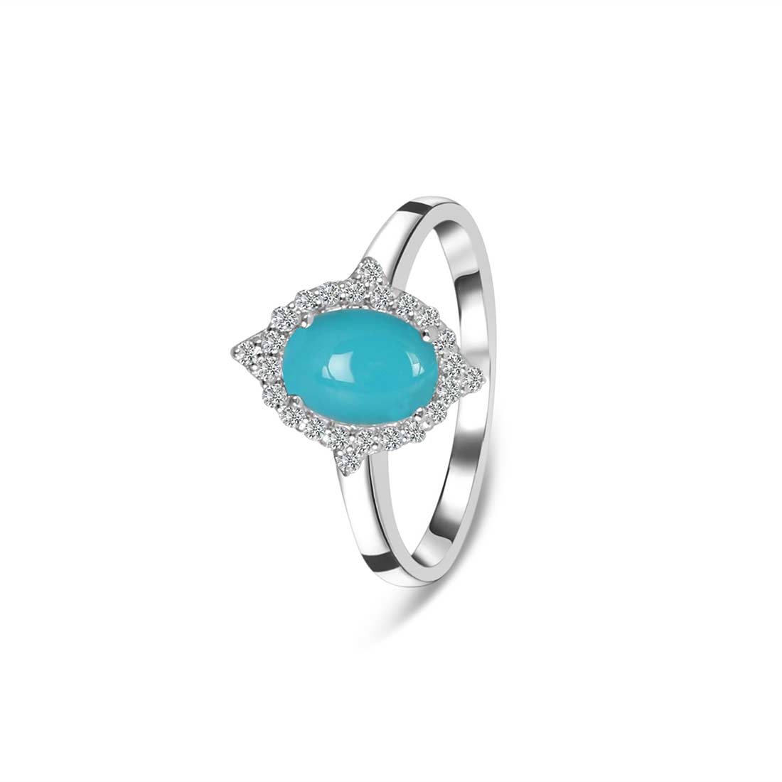 Turquoise Ring-(TRQ-SR-1745.)