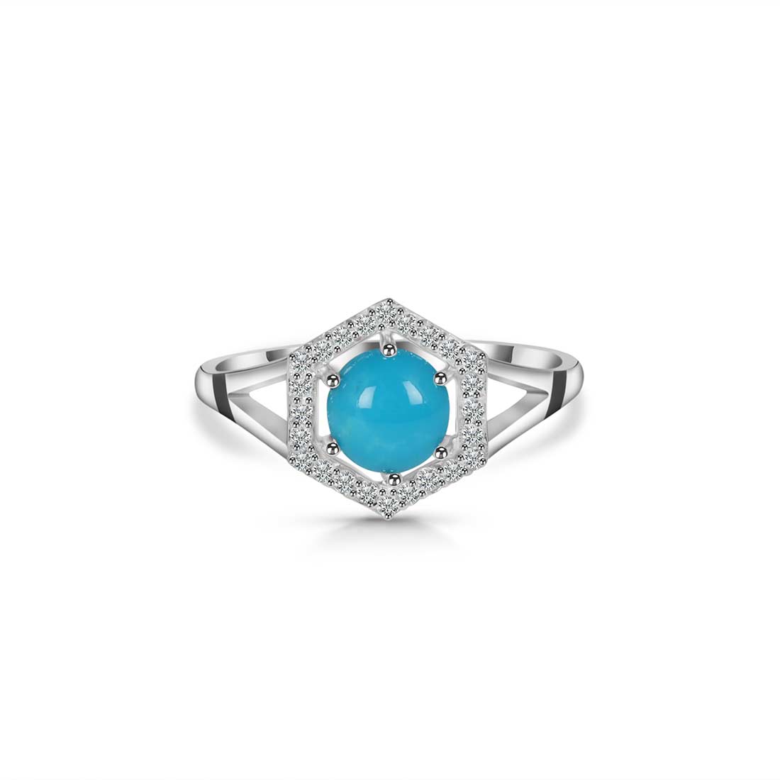 Turquoise Ring-(TRQ-SR-1800.)