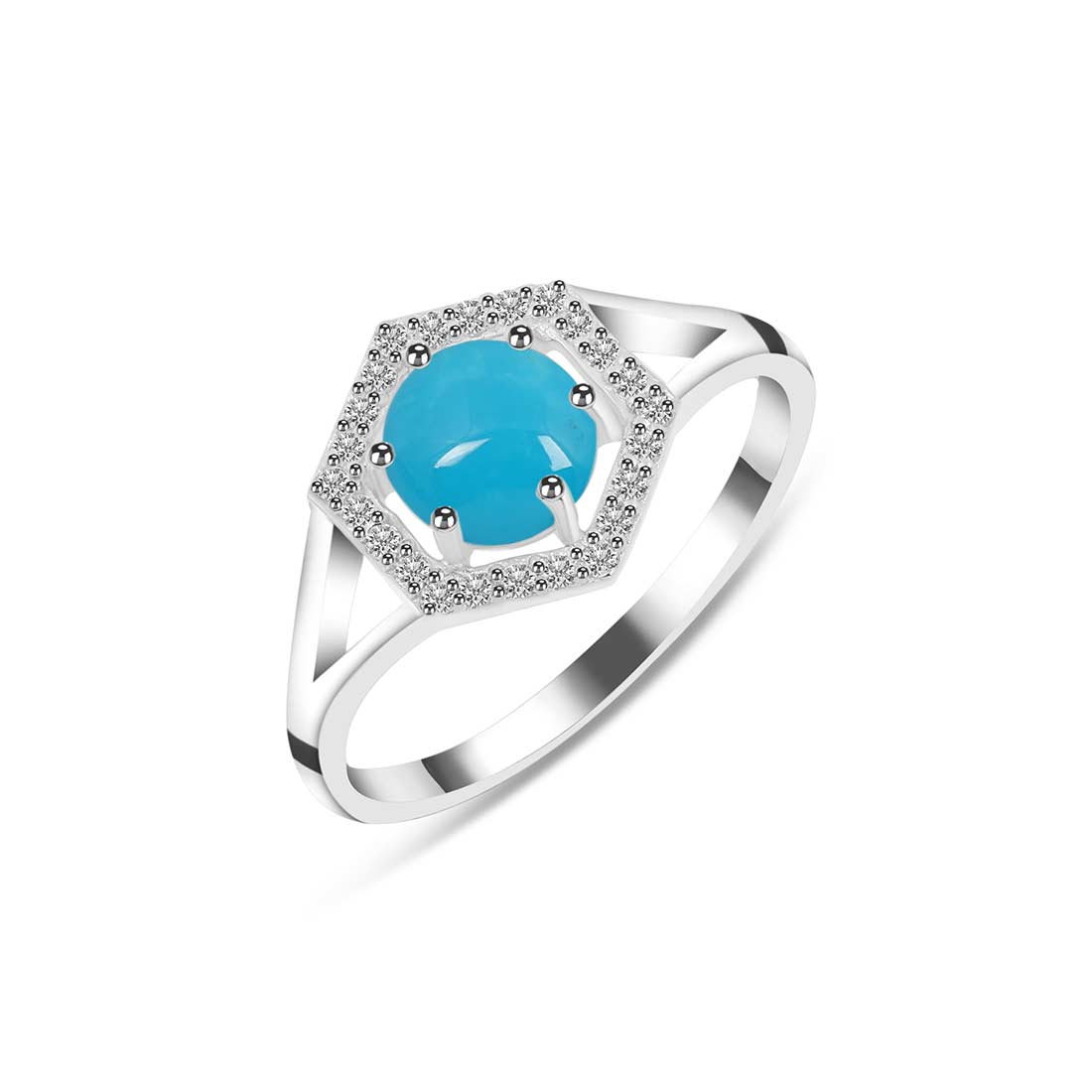 Turquoise Ring-(TRQ-SR-1800.)