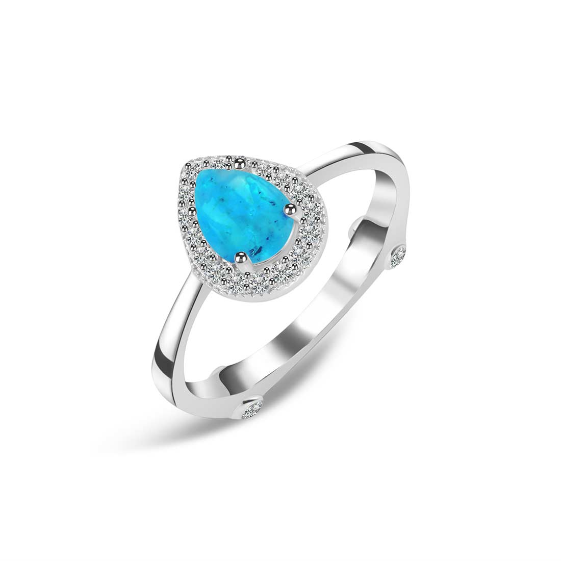 Turquoise Ring-(TRQ-SR-1804.)