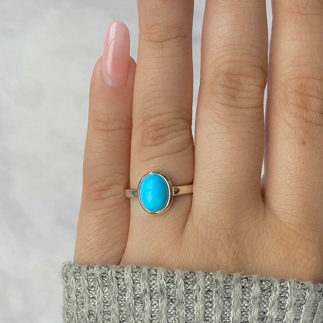 Turquoise Ring-(TRQ-SR-2511.)