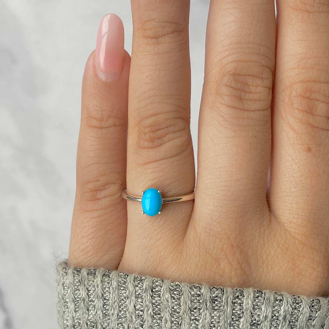 Turquoise Ring-(TRQ-SR-2515.)