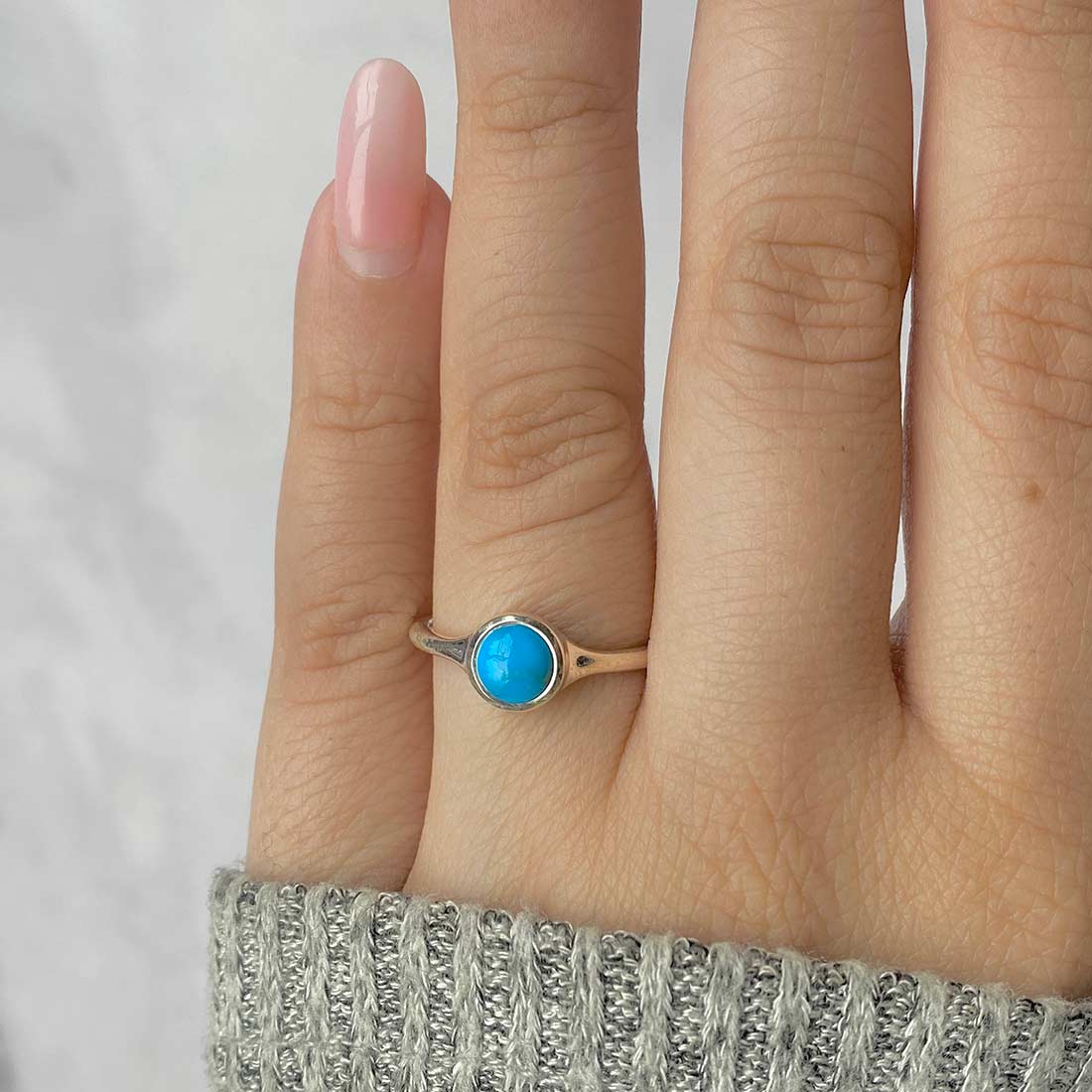 Turquoise Ring-(TRQ-SR-2529.)