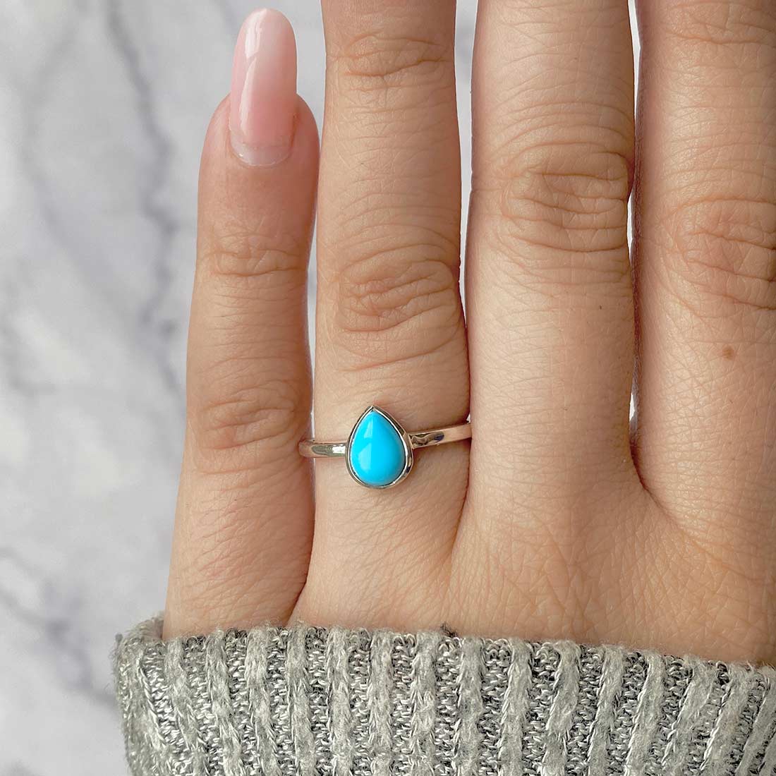 Turquoise Ring-(TRQ-SR-2838.)