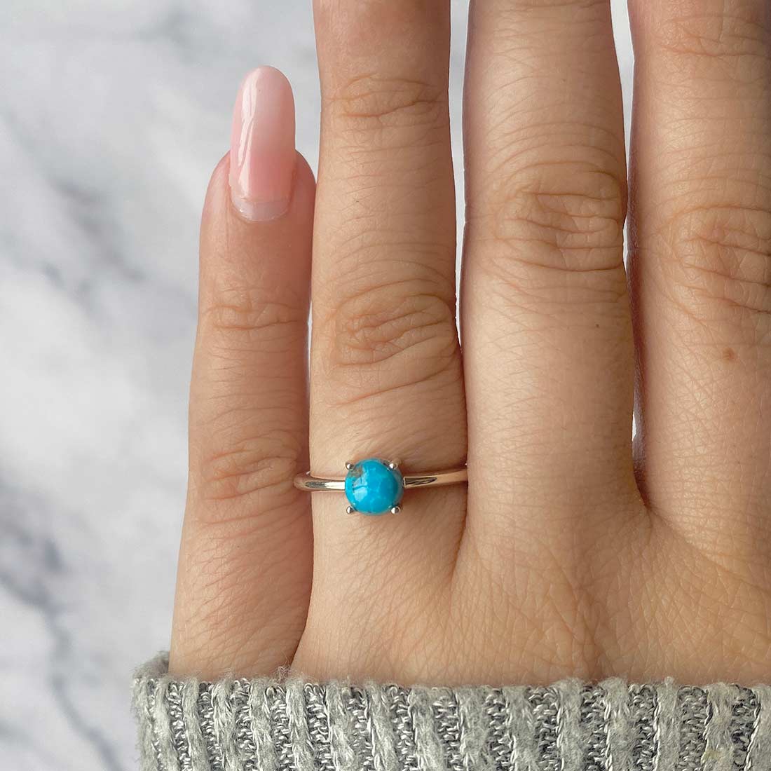 Turquoise Ring-(TRQ-SR-3025.)