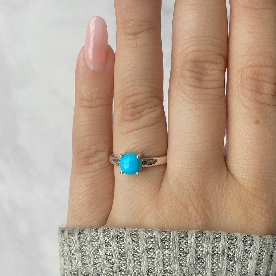 Turquoise Ring-(TRQ-SR-3026.)