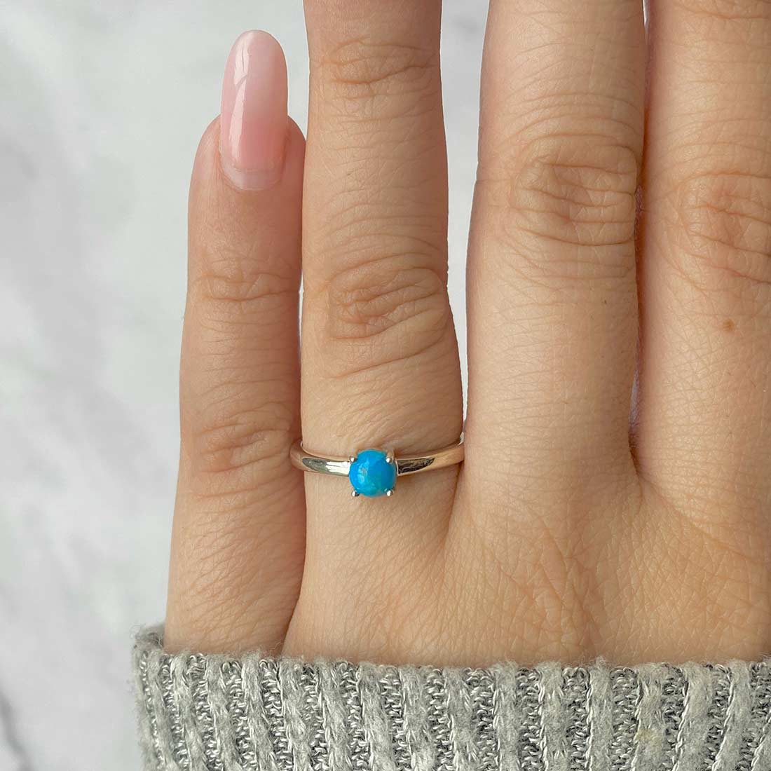 Turquoise Ring-(TRQ-SR-3030.)