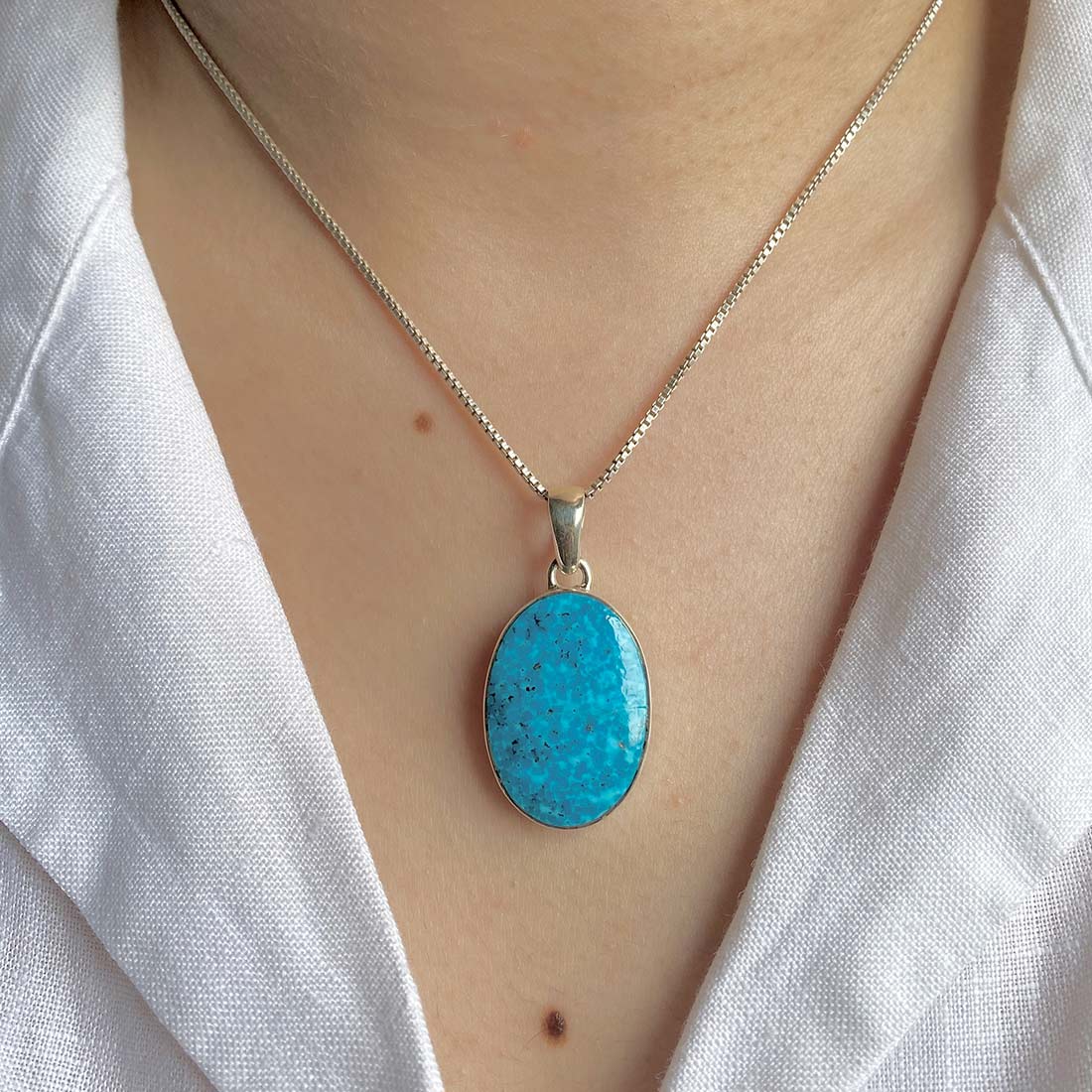 Turquoise Pendant-(TRQ-P-3.)