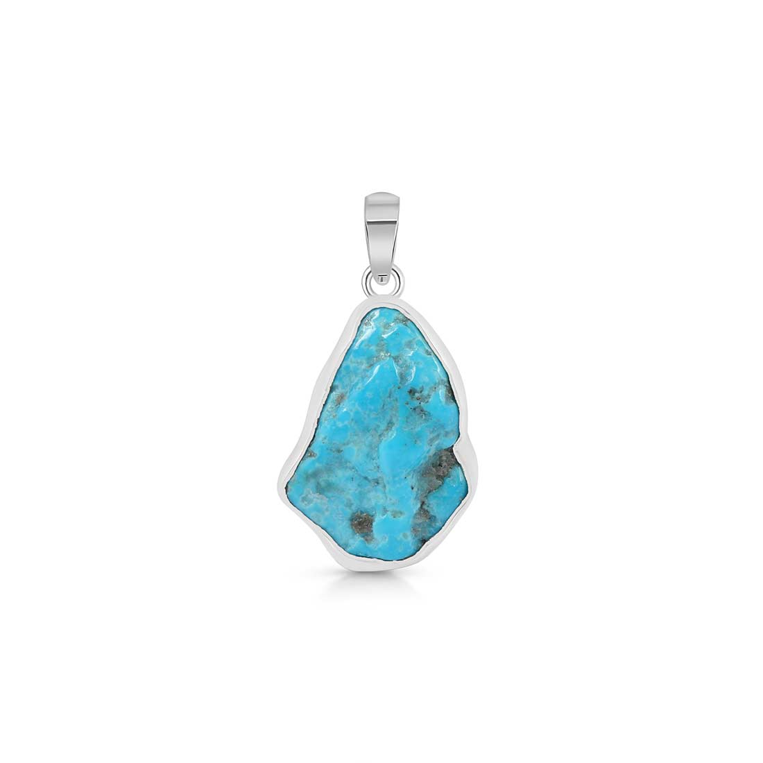 Turquoise (Rough) Pendant-(TRQ-P-36.)