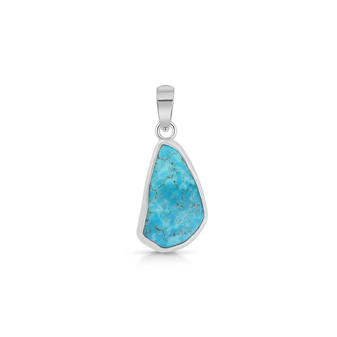 Turquoise (Rough) Pendant-(TRQ-P-37.)