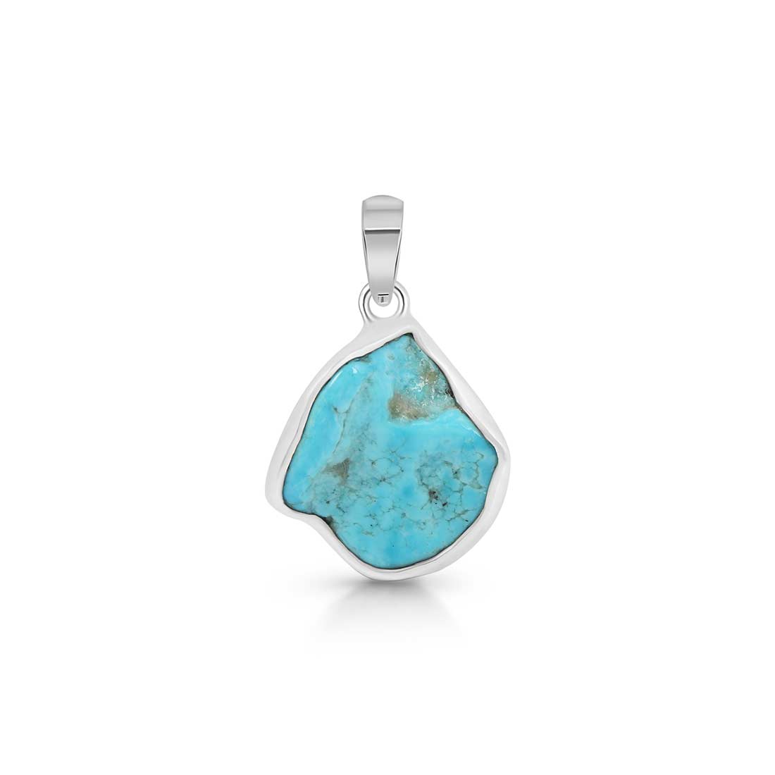 Turquoise (Rough) Pendant-(TRQ-P-38.)