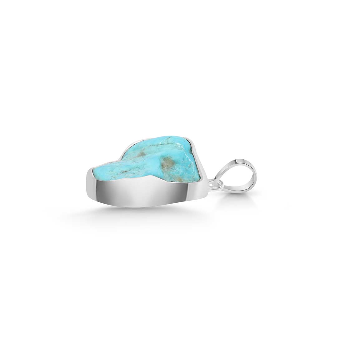 Turquoise (Rough) Pendant-(TRQ-P-38.)