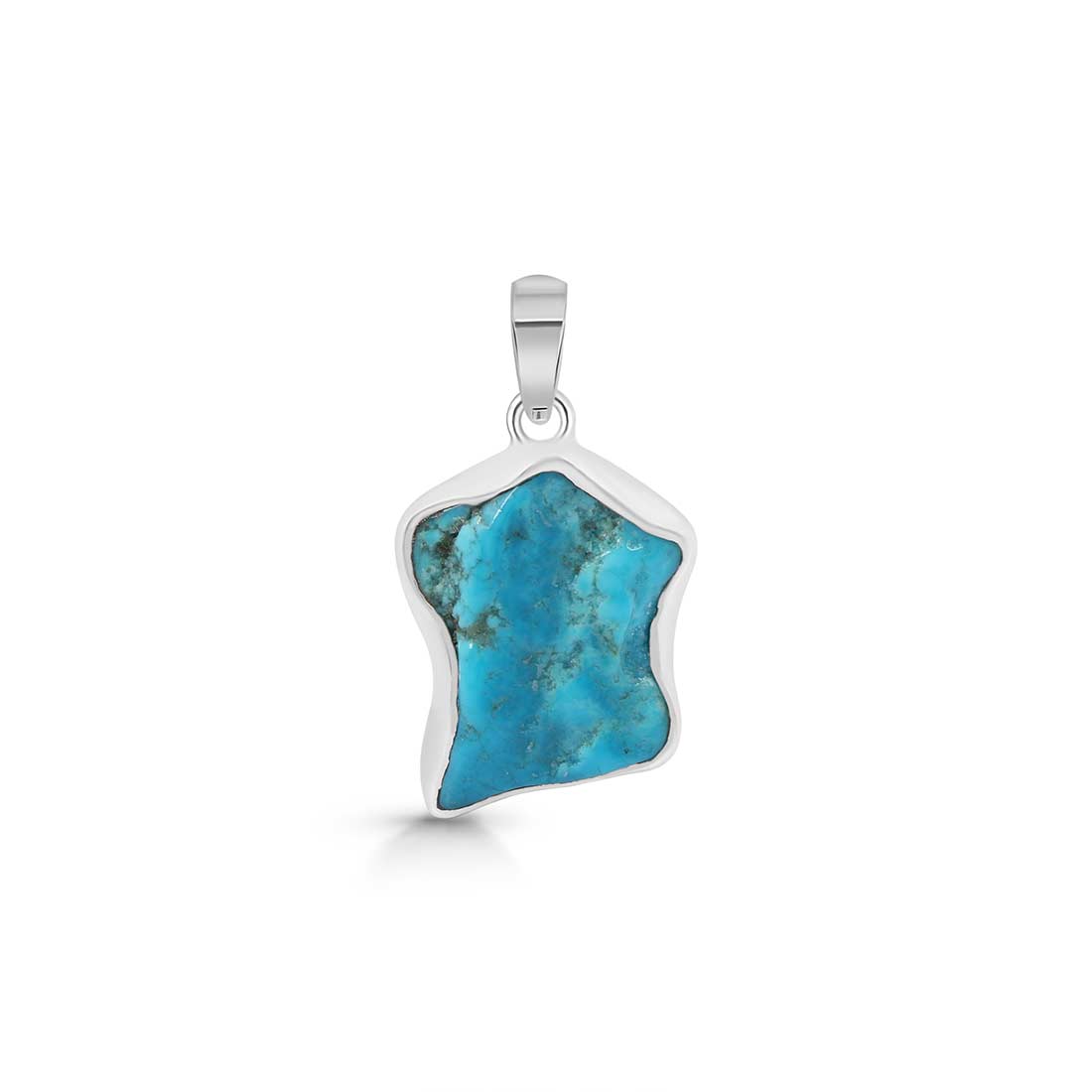 Turquoise (Rough) Pendant-(TRQ-P-41.)