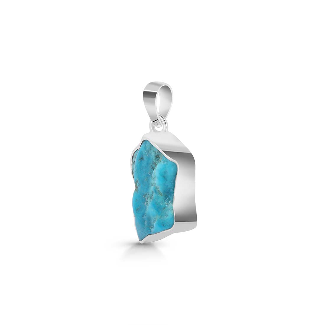 Turquoise (Rough) Pendant-(TRQ-P-41.)