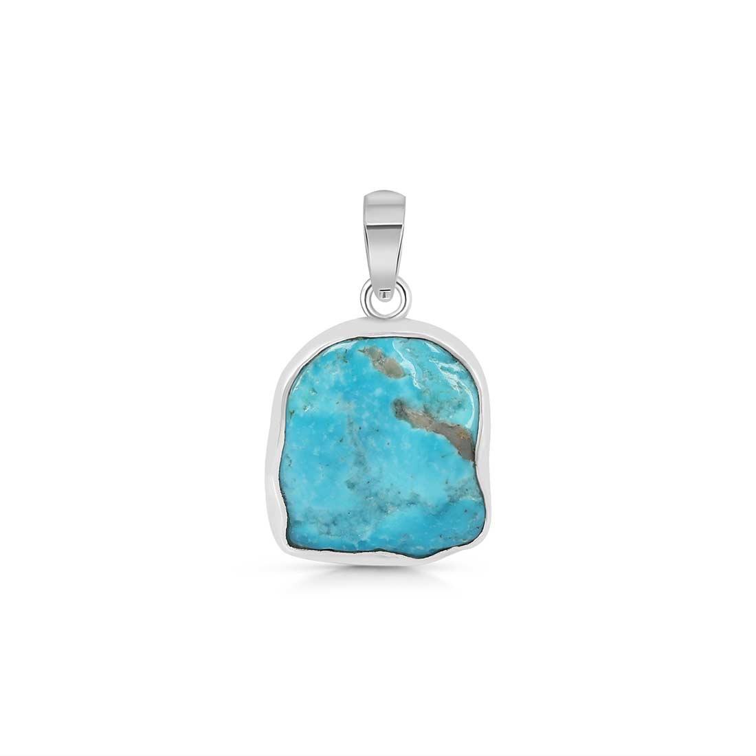 Turquoise (Rough) Pendant-(TRQ-P-42.)