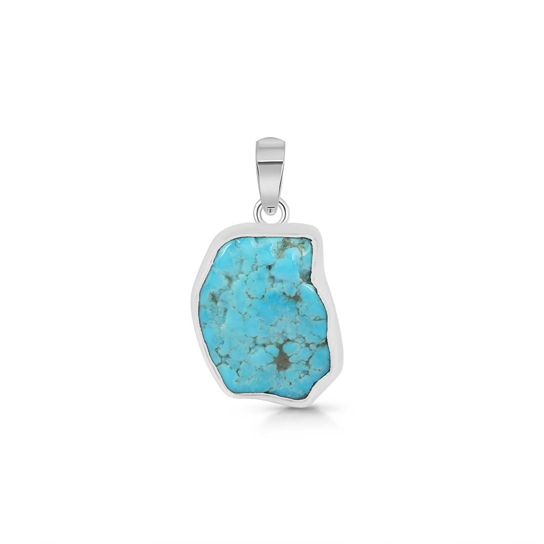 Turquoise (Rough) Pendant-(TRQ-P-45.)