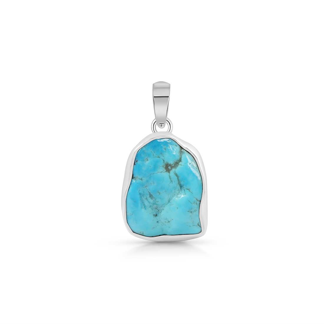 Turquoise (Rough) Pendant-(TRQ-P-48.)