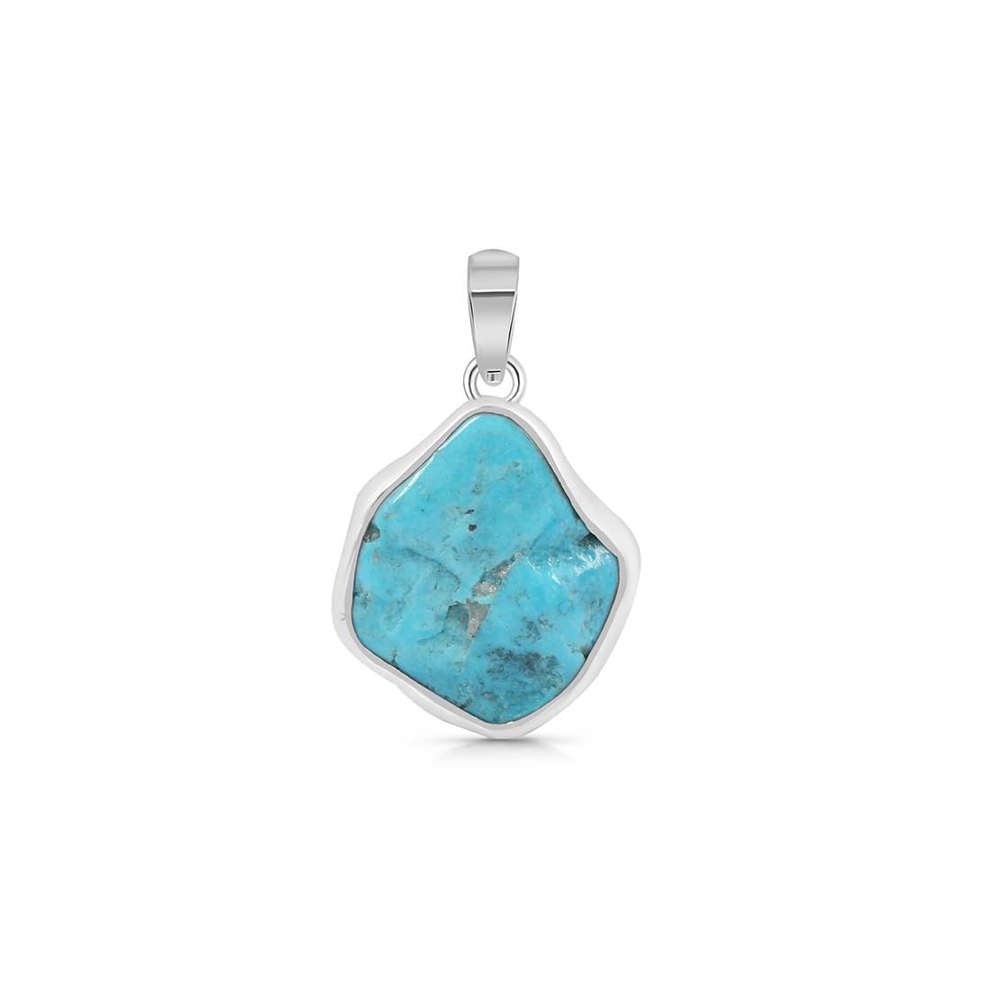 Turquoise (Rough) Pendant-(TRQ-P-50.)