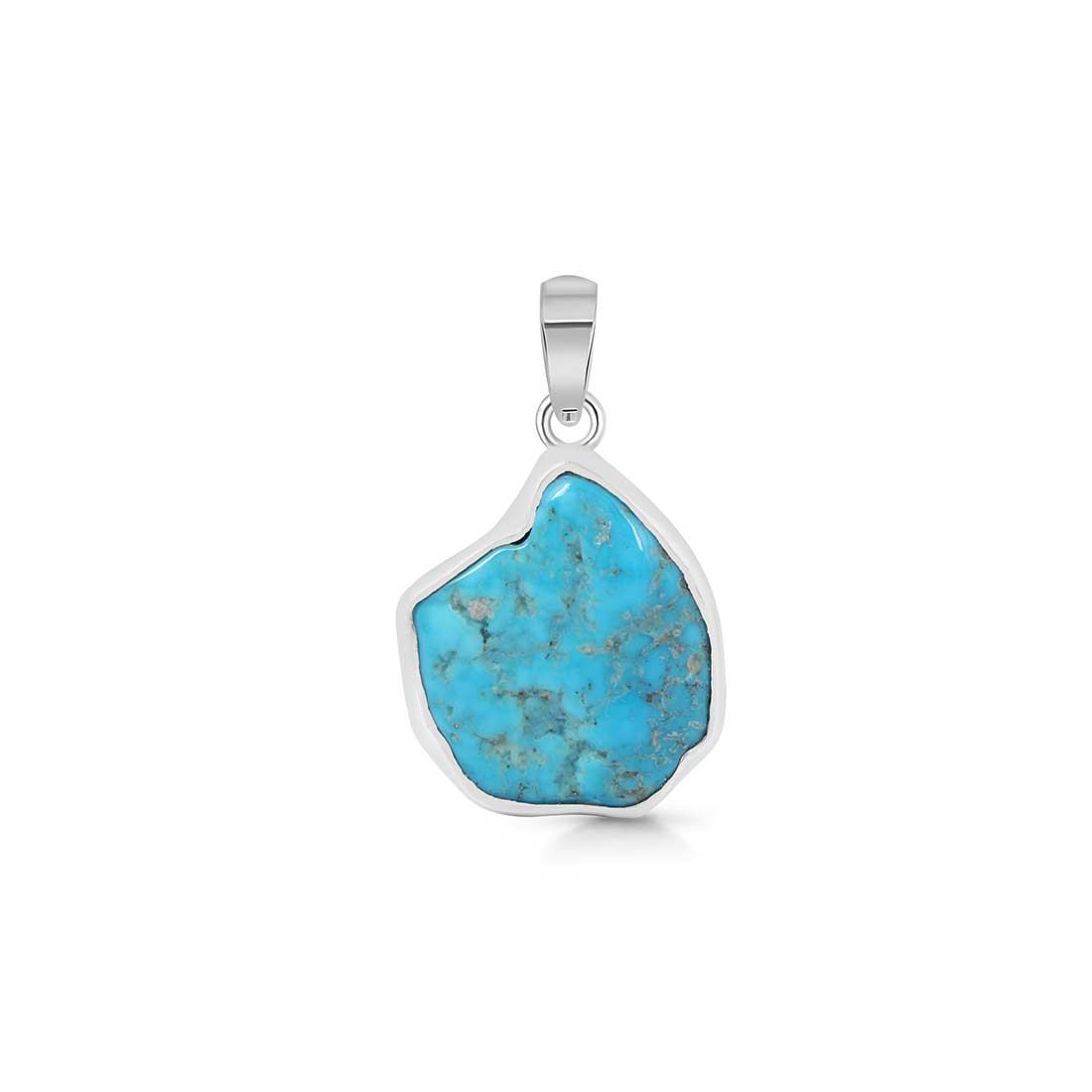 Turquoise (Rough) Pendant-(TRQ-P-51.)