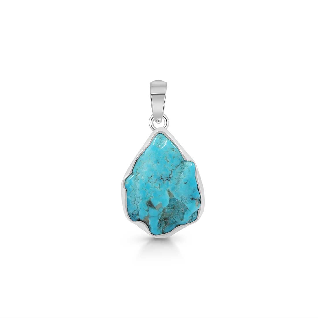 Turquoise (Rough) Pendant-(TRQ-P-53.)