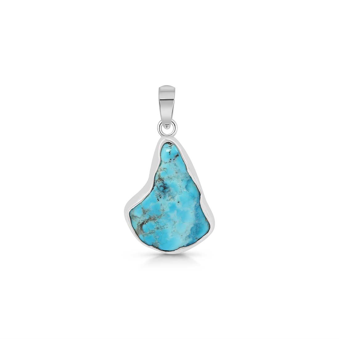 Turquoise (Rough) Pendant-(TRQ-P-54.)