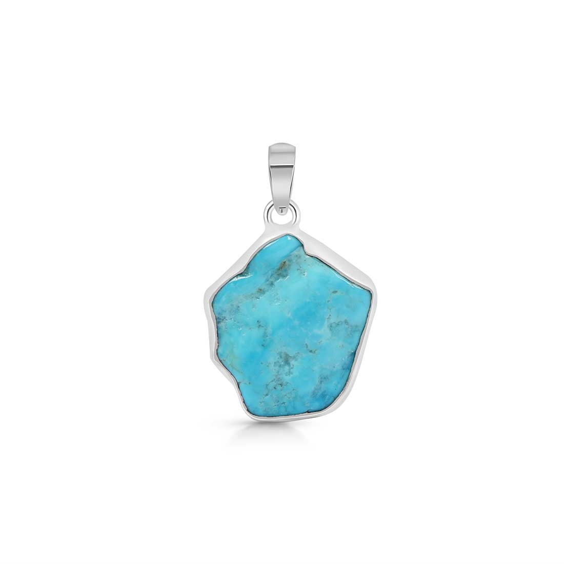 Turquoise (Rough) Pendant-(TRQ-P-55.)