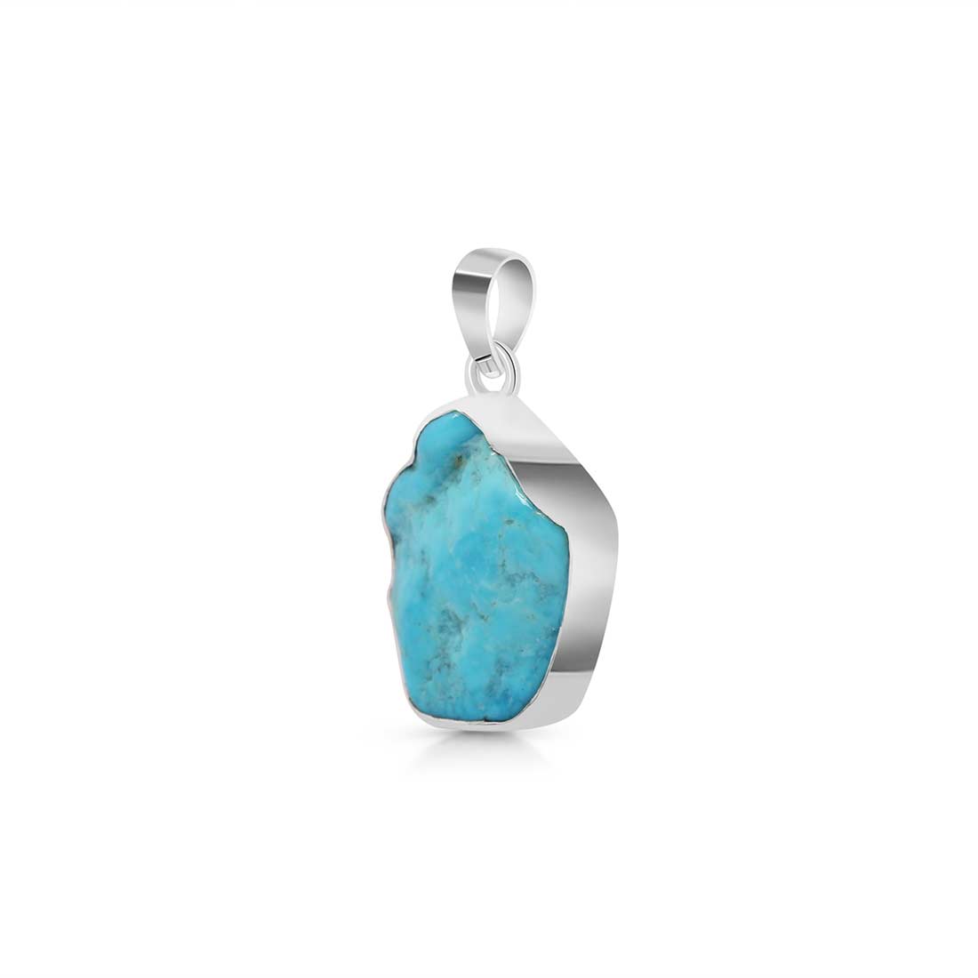 Turquoise (Rough) Pendant-(TRQ-P-55.)