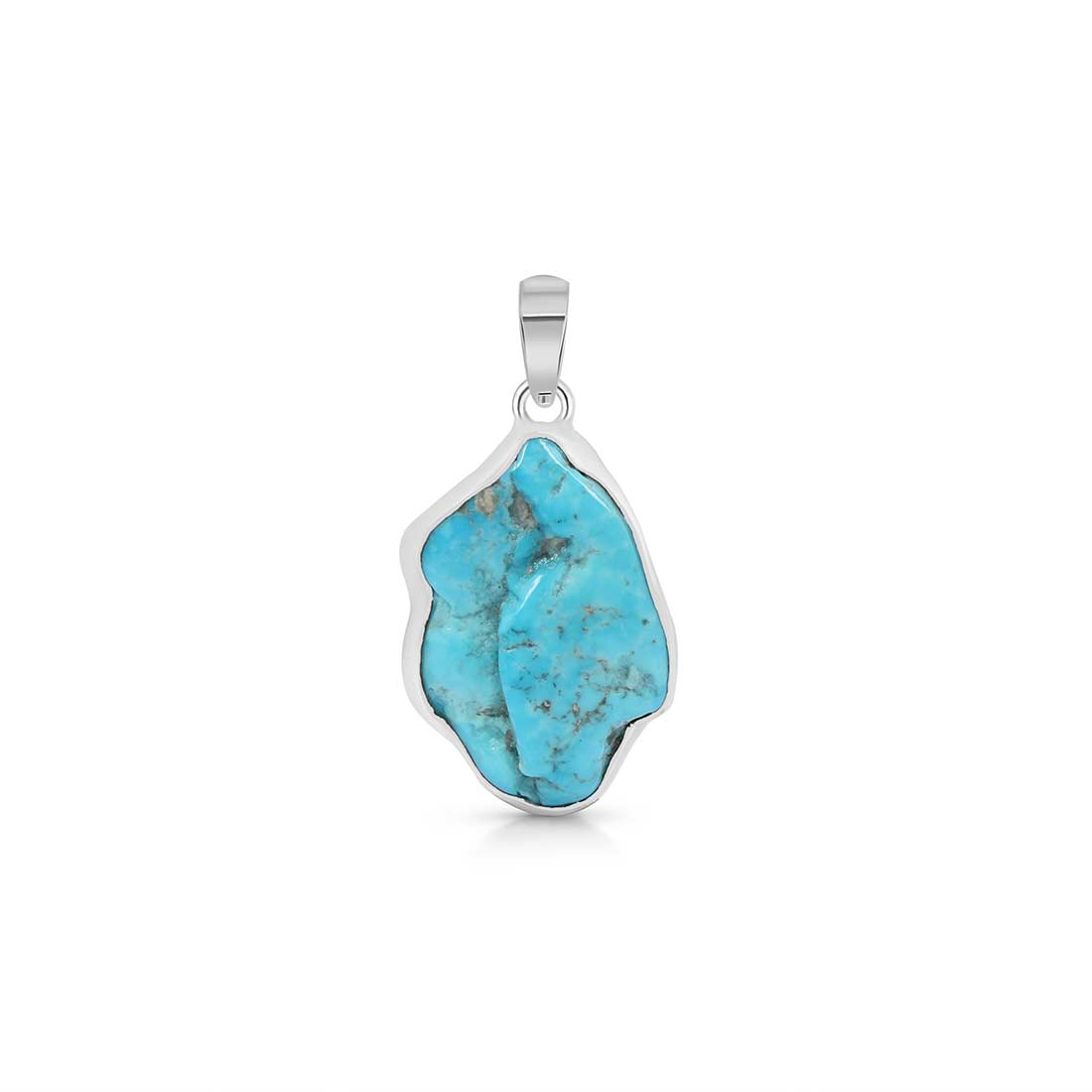 Turquoise (Rough) Pendant-(TRQ-P-57.)