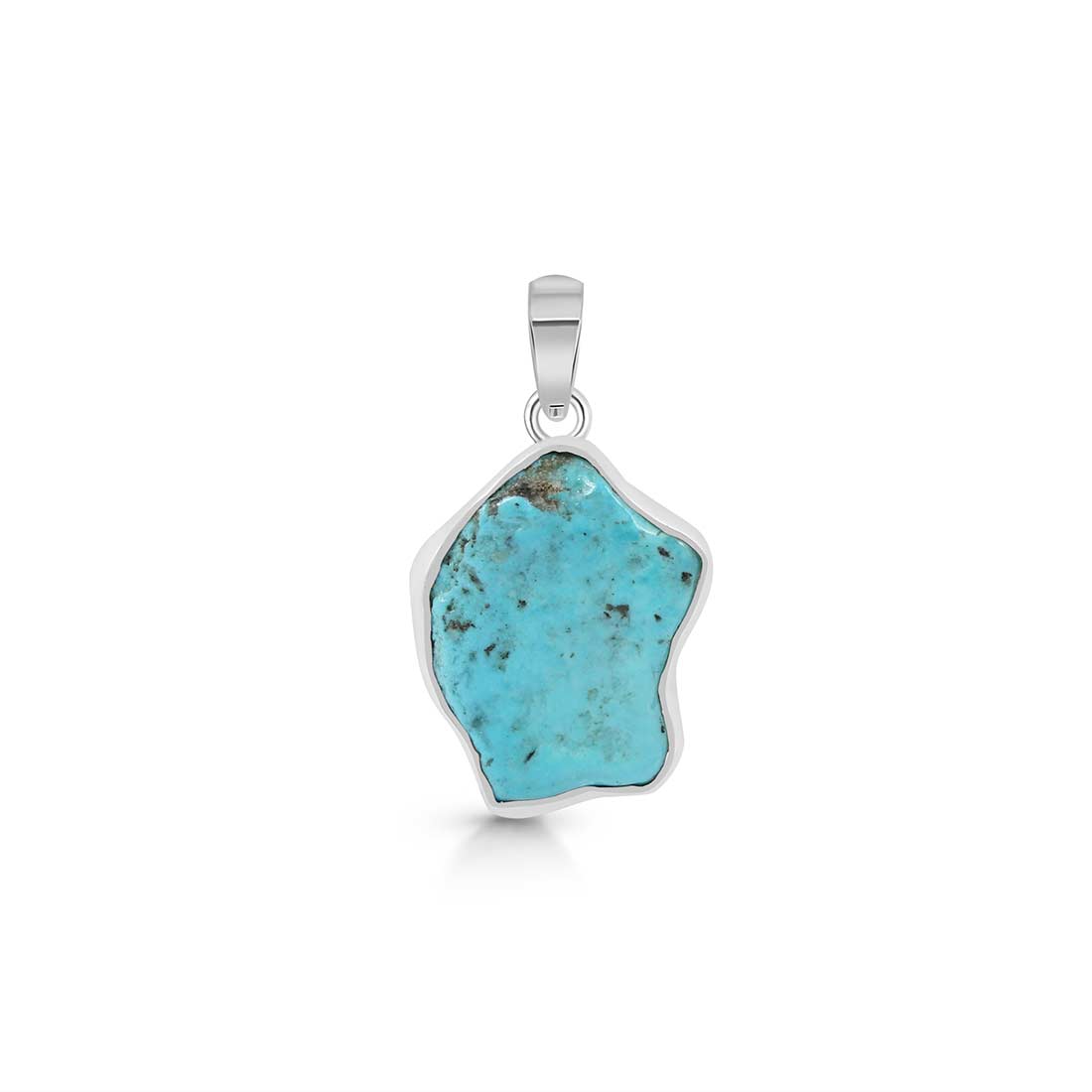 Turquoise (Rough) Pendant-(TRQ-P-61.)