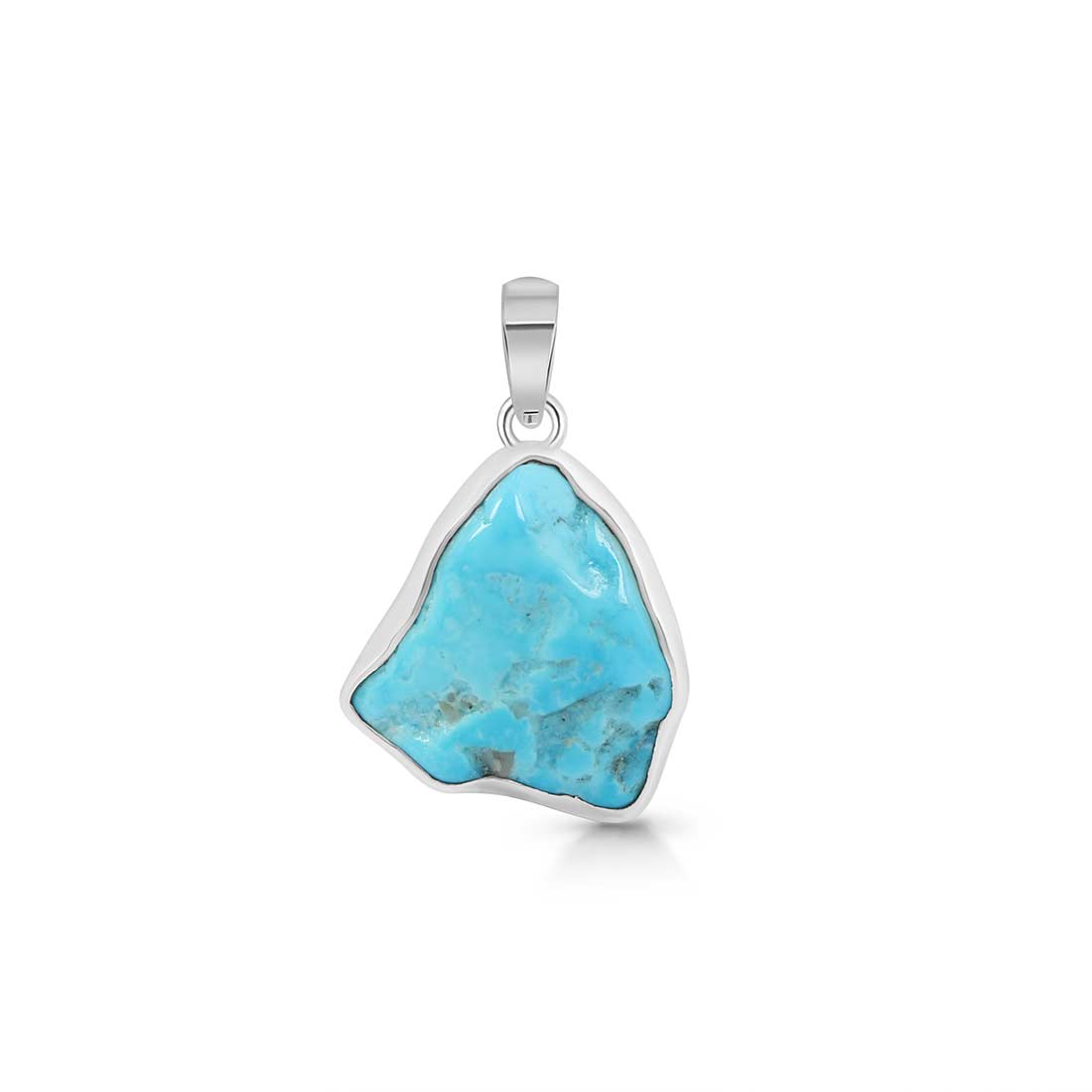 Turquoise (Rough) Pendant-(TRQ-P-64.)