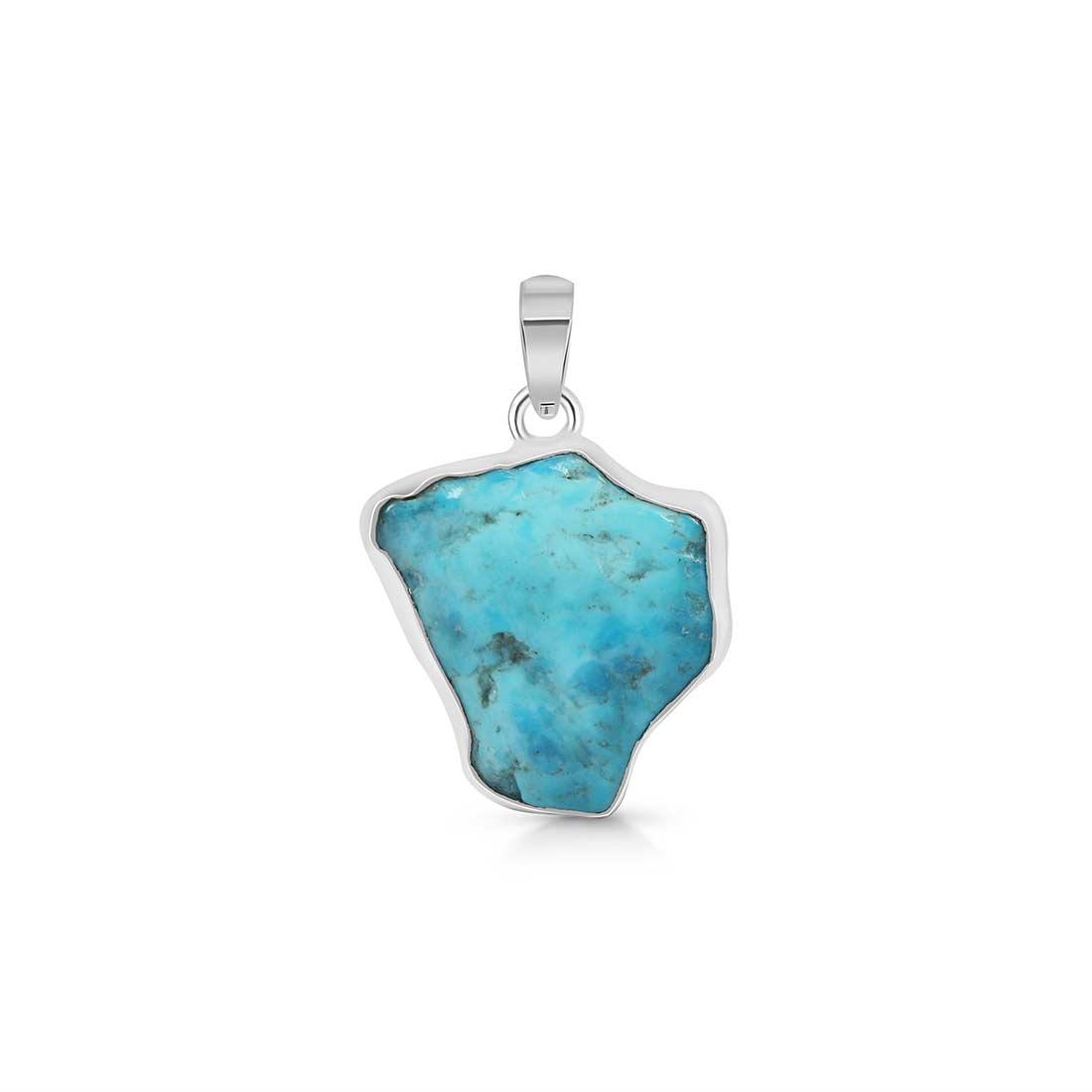 Turquoise (Rough) Pendant-(TRQ-P-65.)