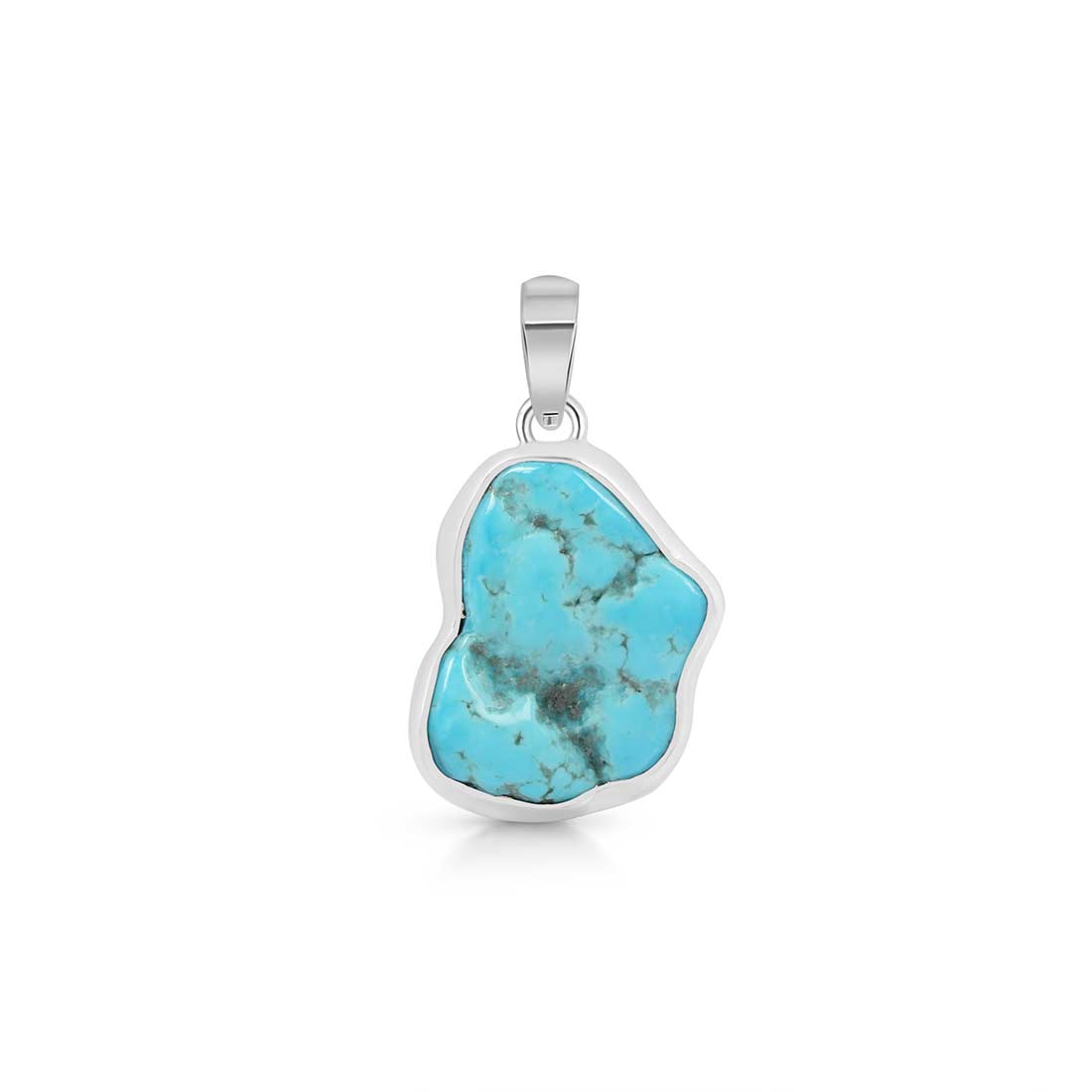 Turquoise (Rough) Pendant-(TRQ-P-66.)