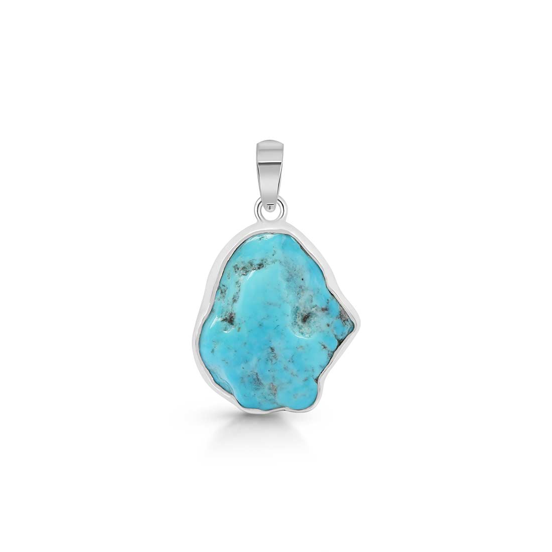 Turquoise (Rough) Pendant-(TRQ-P-70.)