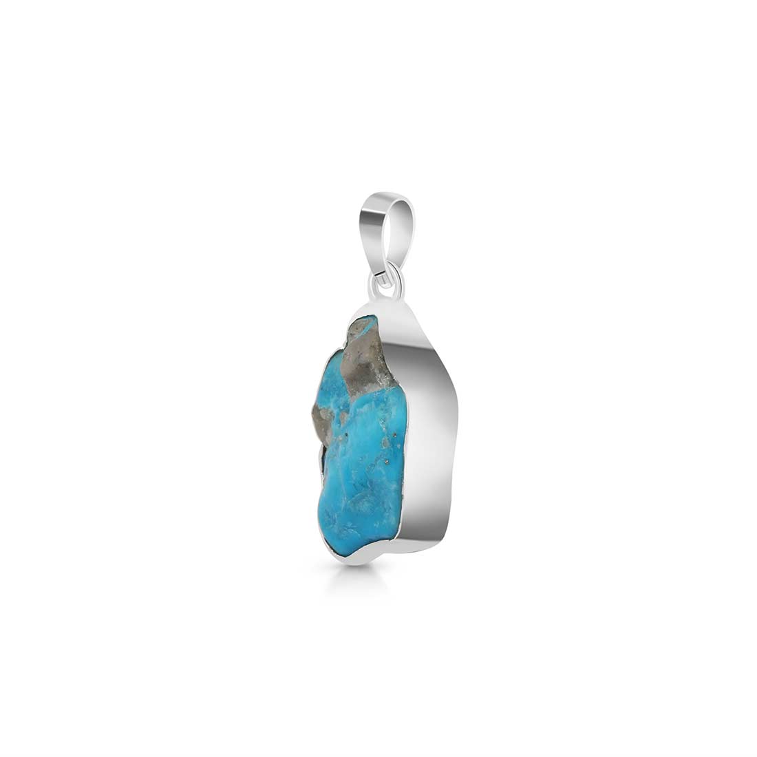 Turquoise (Rough) Pendant-(TRQ-P-72.)