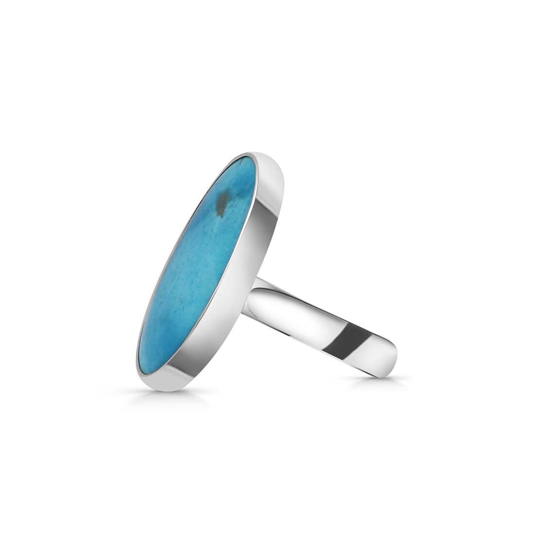 Turquoise Adjustable Ring-(TRQ-R-140.)