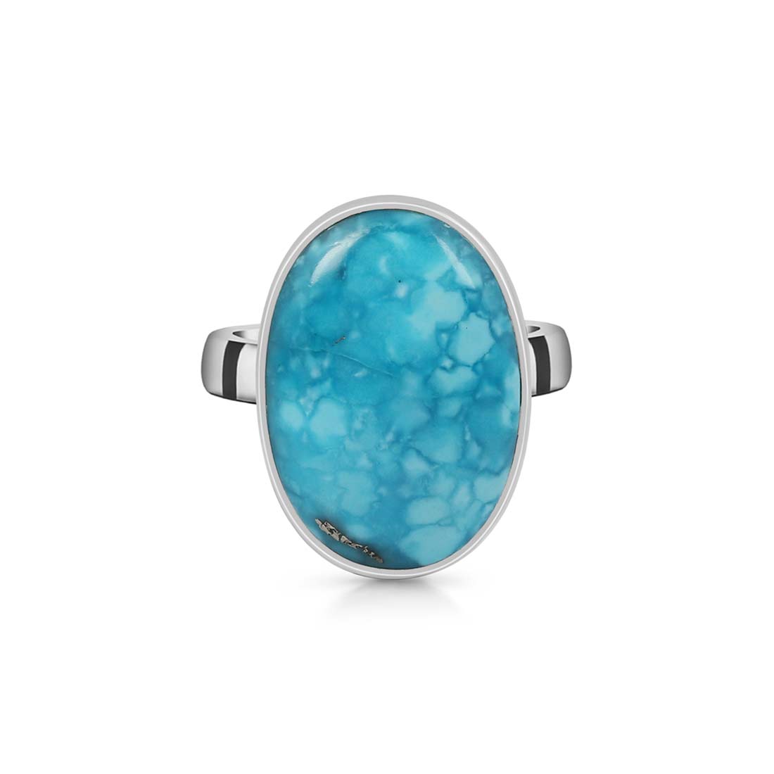 Turquoise Adjustable Ring-(TRQ-R-145.)