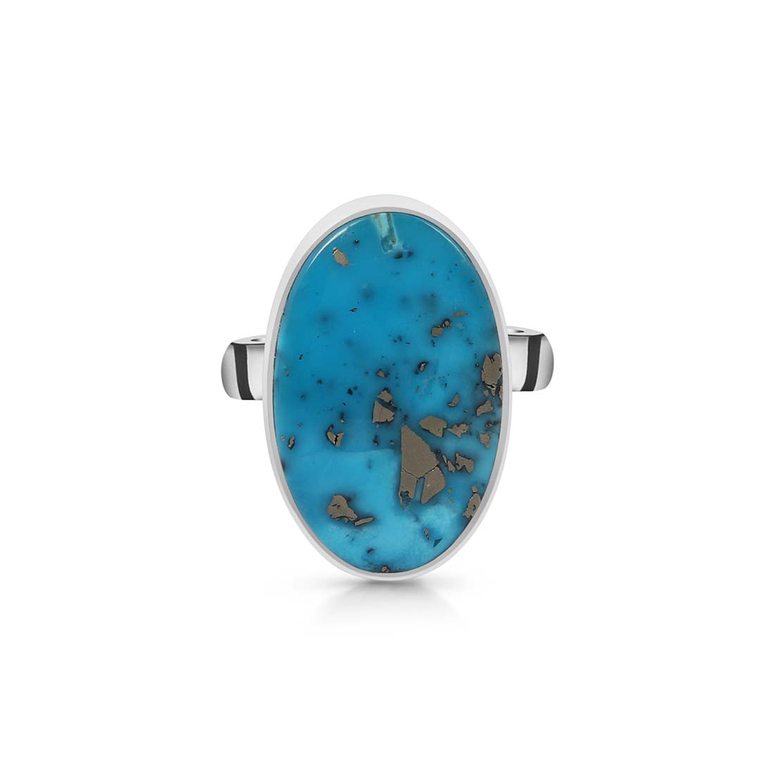 Turquoise Adjustable Ring-(TRQ-R-157.)