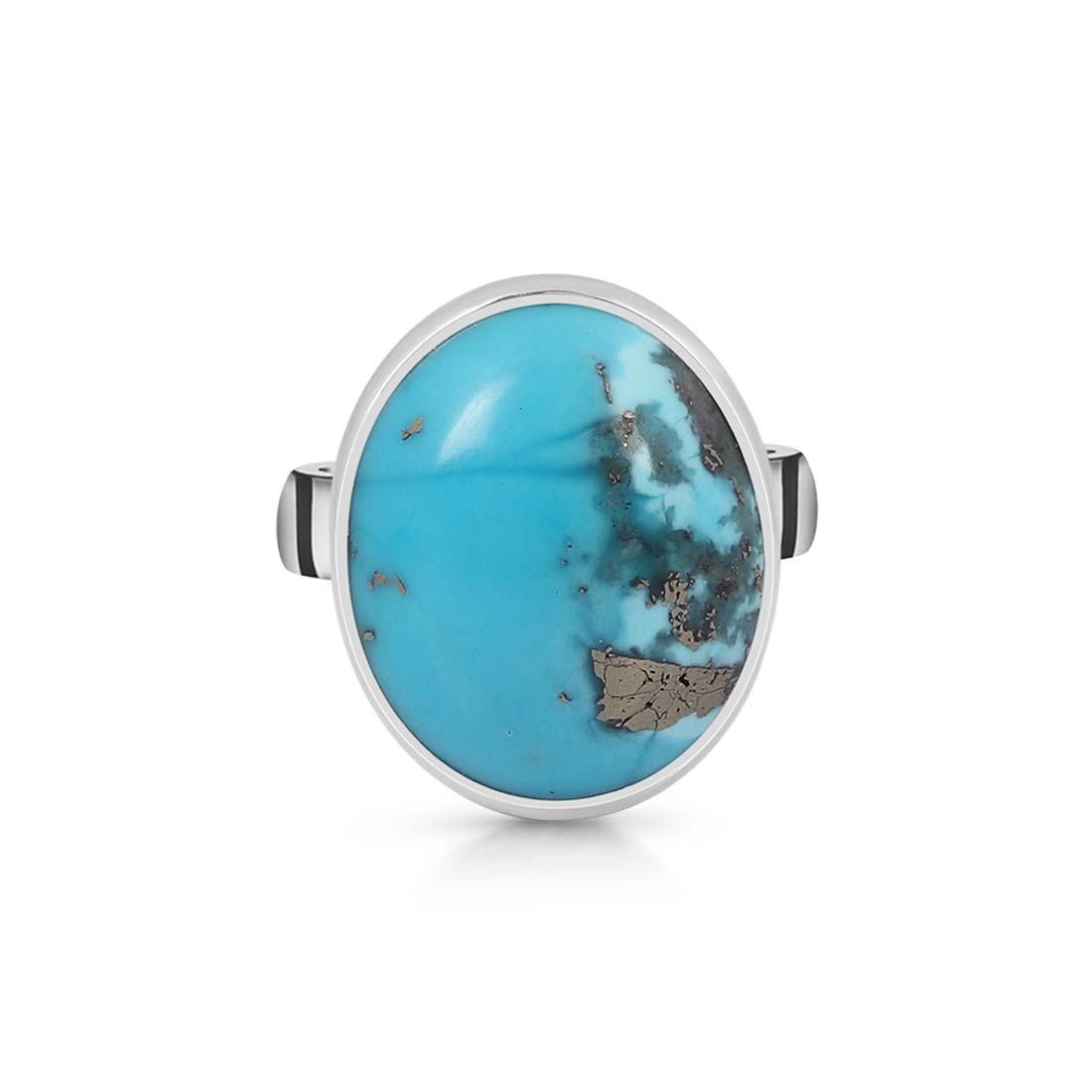 Turquoise Adjustable Ring-(TRQ-R-188.)