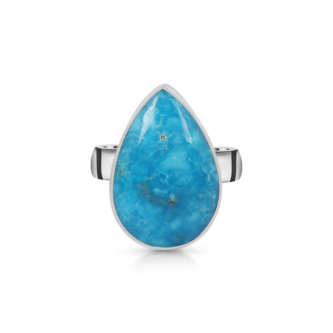 Turquoise Adjustable Ring-(TRQ-R-189.)