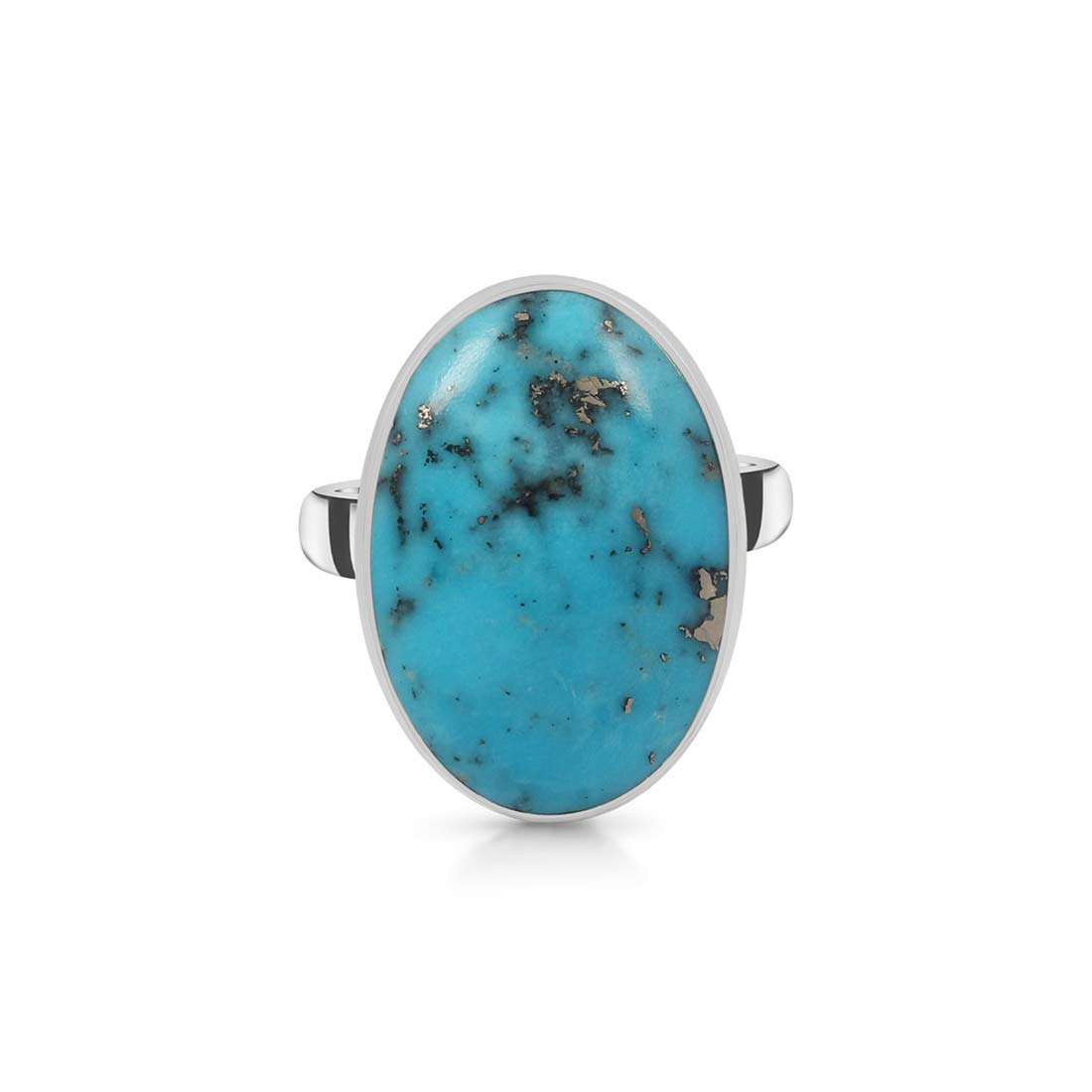 Turquoise Adjustable Ring-(TRQ-R-194.)