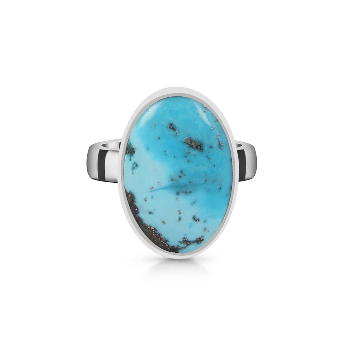 Turquoise Adjustable Ring-(TRQ-R-207.)